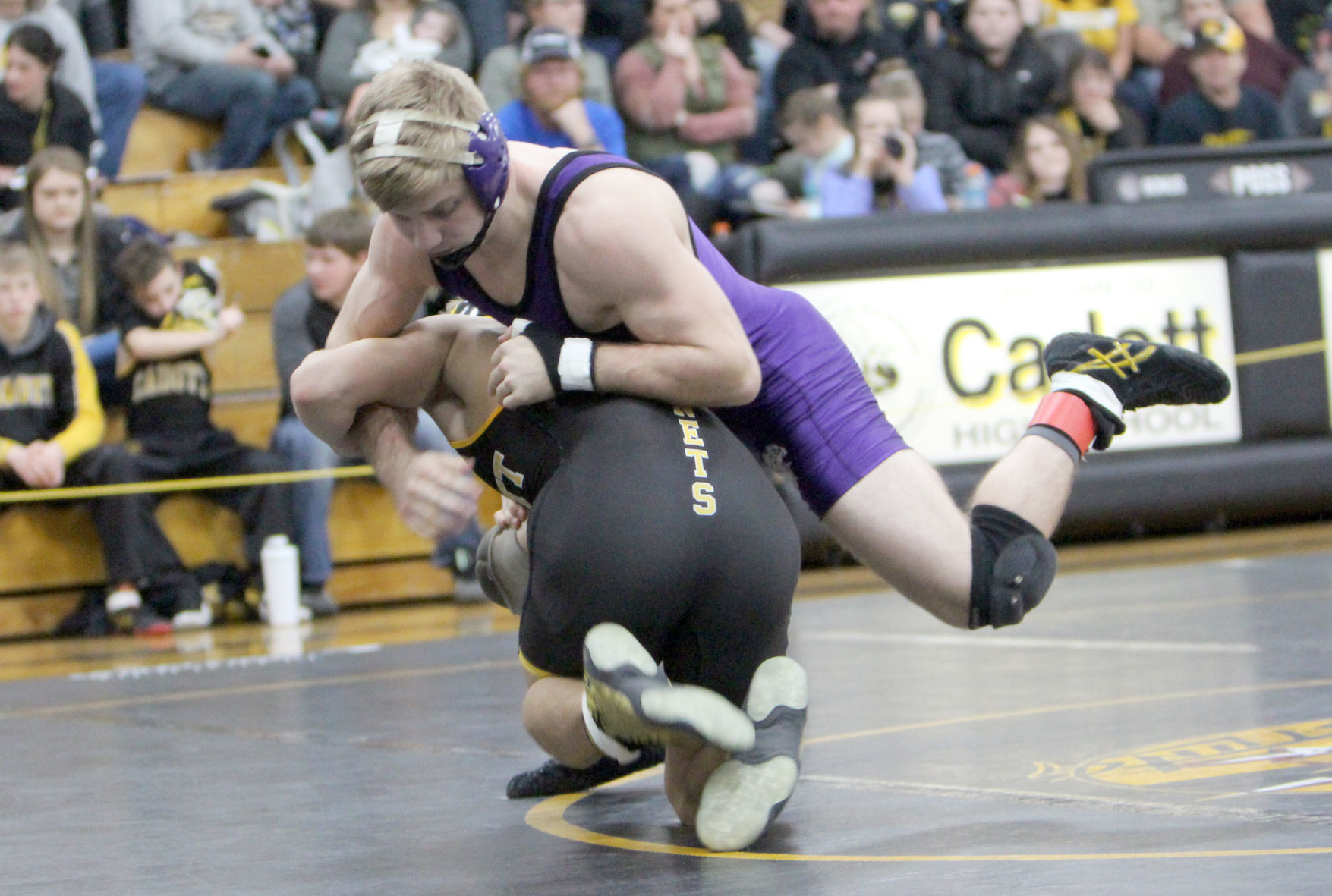 Division 3 wrestling regionals at Cadott 2-9-19